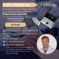 ECOGRAFIA MUSCULOESQUELÉTICA PARA PROFISSIONAIS SANITÁRIOS: EXPLORAÇÕES ESSENCIAIS - PRESENCIAL - 13 e 14 de dezembro 2025 ECOGRAFIA MUSCULOESQUELÉTICA PARA PROFISSIONAIS SANITÁRIOS: EXPLORAÇÕES ESSENCIAIS - PRESENCIAL - 13 e 14 de dezembro 2025